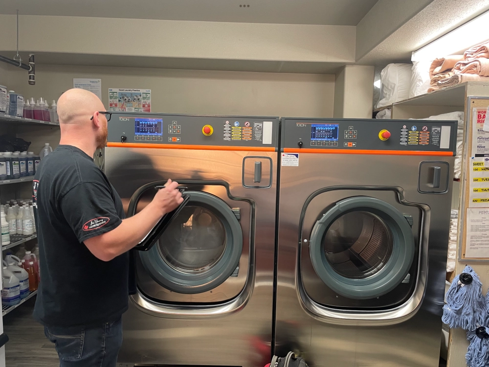 Jim Young Laundry Routine Maintenance 1